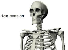 tax evasion skeleton